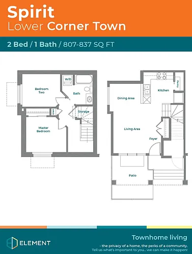 Floor plan Spirit