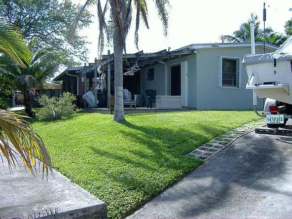 Back yard, looking WNW