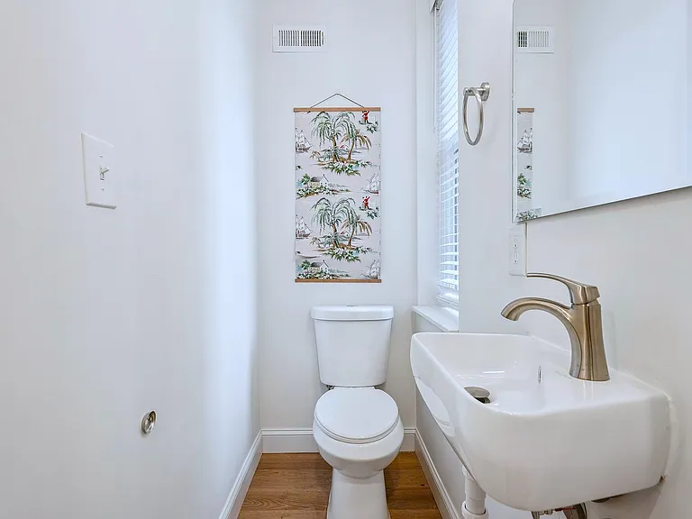 Half bath on main floor