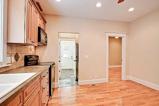 Kitchen to Mud Room / Laundry / Entry & Office / Formal Dining
