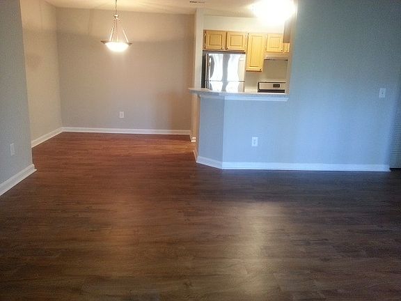 Luxury plank flooring throughout