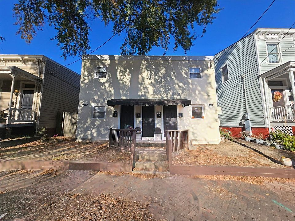 Front of building.