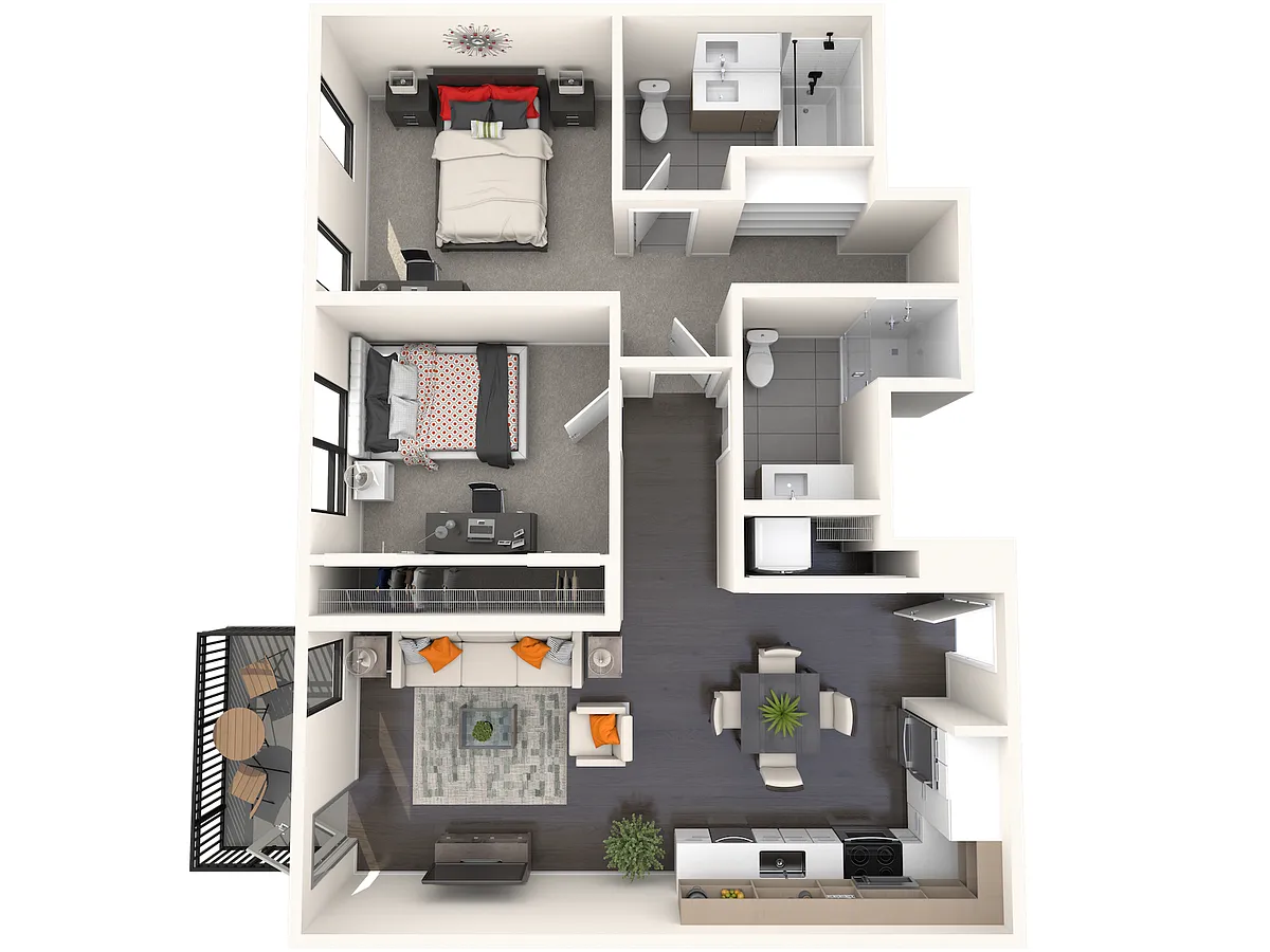 Floor plan B23