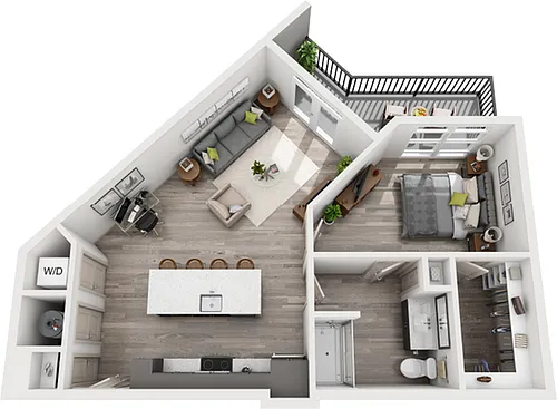 Floor plan Poncey
