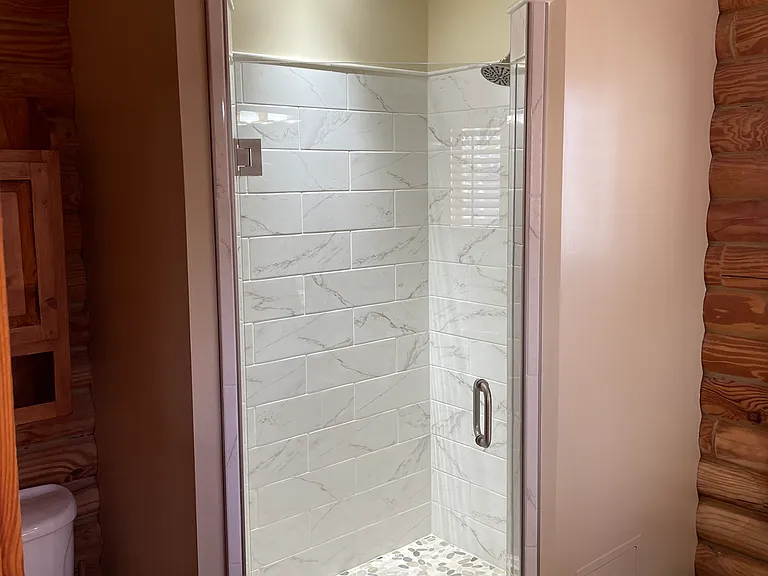 Master bath shower