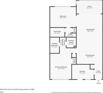 2950 N Palm Aire Drive #606, Pompano Beach, FL, 33069