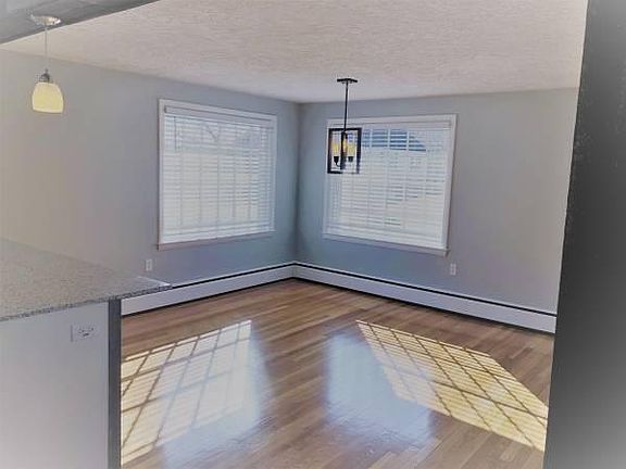 View of dining area from kitchen.