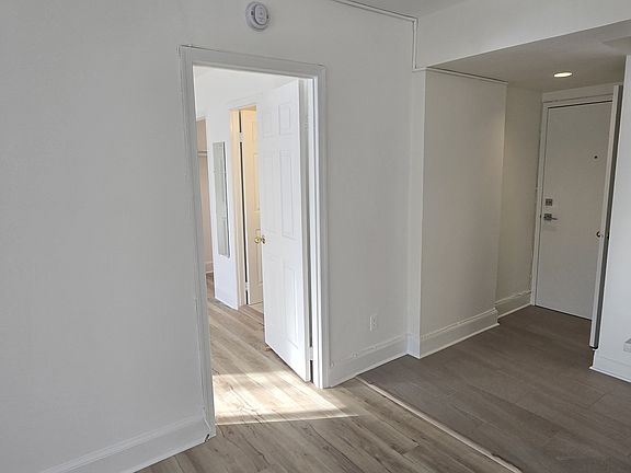 Apartment entrance and access to bedroom/bathroom.