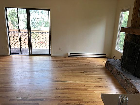 Living space from the kitchen 