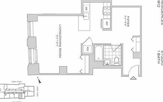 2nd image of 70 Pine St APT 1912