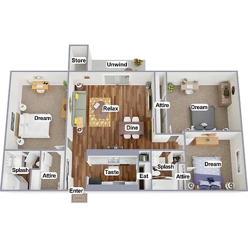 Floor plan C1