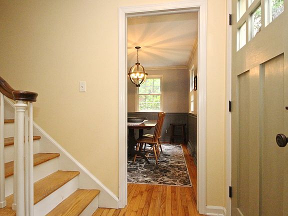 The view toward the Dining Room from welcoming entry area.