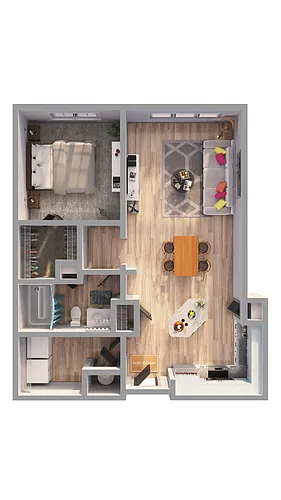 Floor plan A1B