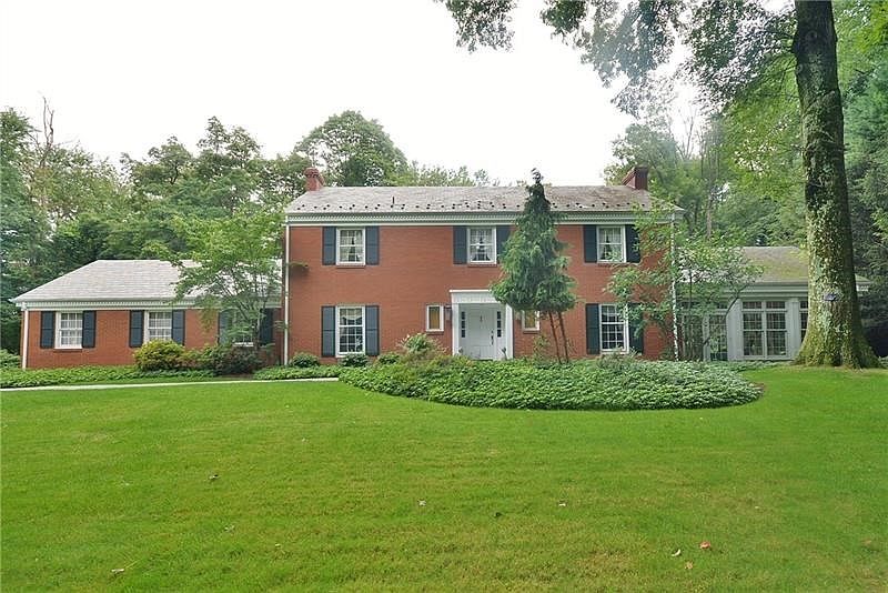 Stately all brick Colonial in desirable Fox Chapel neighborhood