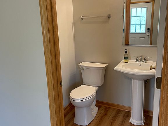1/2 bath on main floor