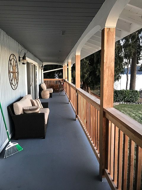 Waterside deck