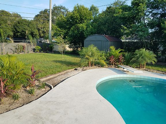 Beautiful private backyard