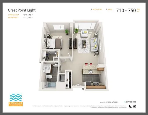 Floor plan Great Point Light