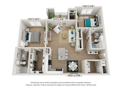 Floor plan Balance