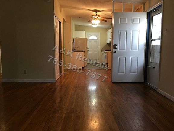 Living room looking into Kitchen