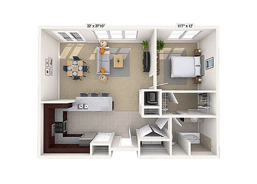 Floor plan Magnolia