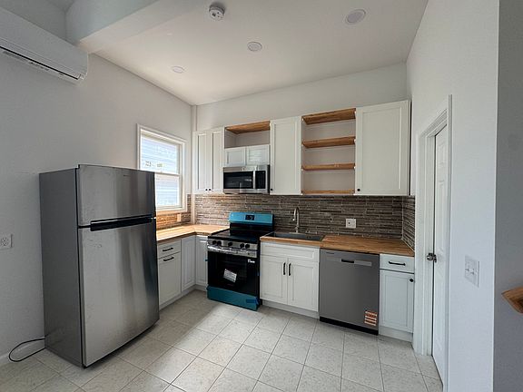 Open kitchen with new appliances