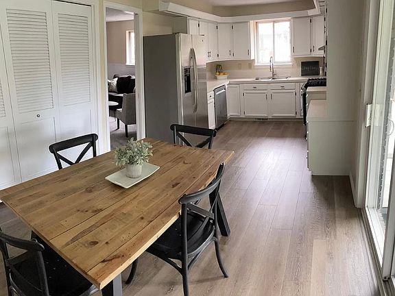 Extended informal dining area.