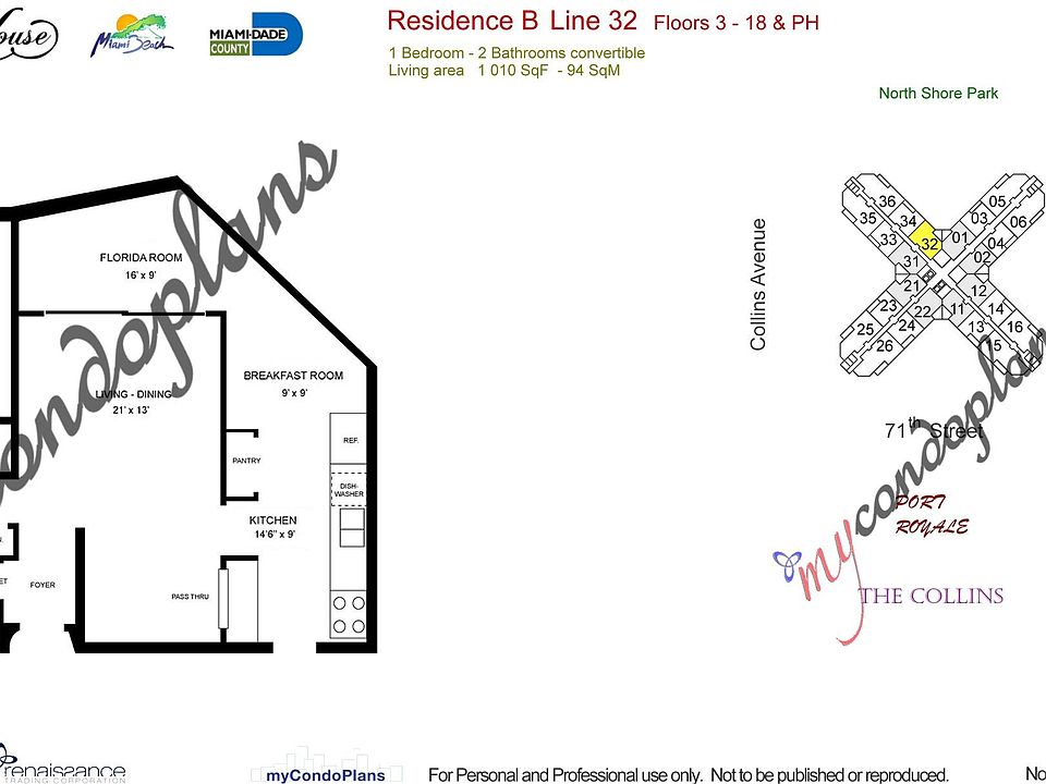 2nd image of 7135 Collins Ave #A1232