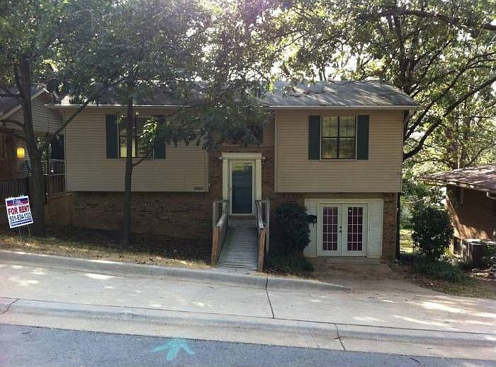 Unit B is downstairs