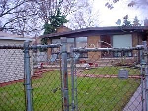 REAR OF HOME