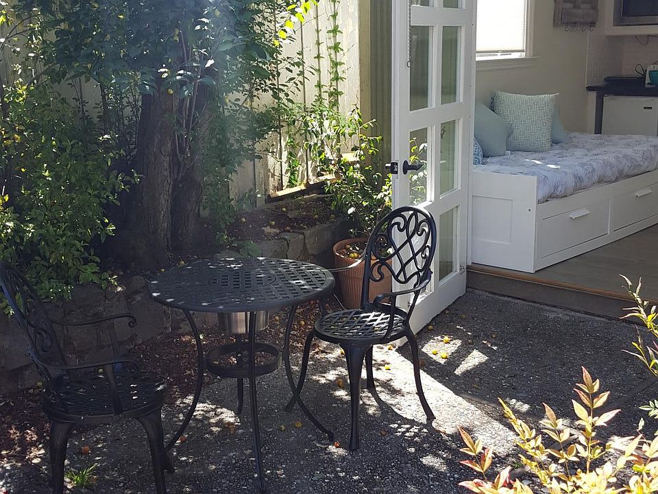 enjoy studying and sipping a latte at your private patio tab