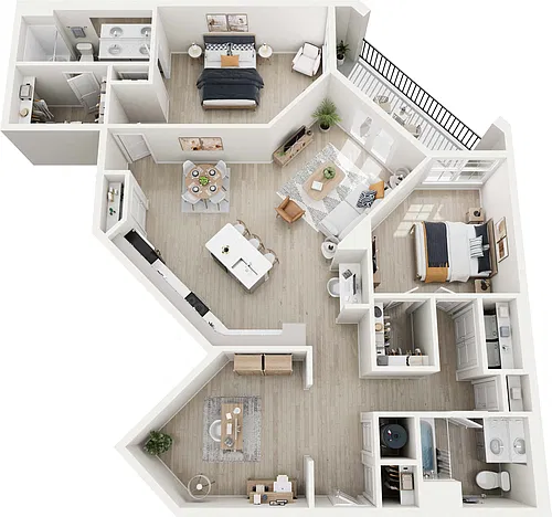 Floor plan The Glenwood