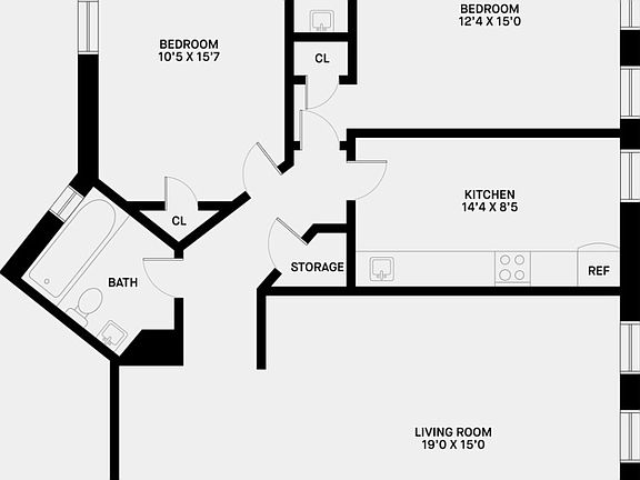 2nd image of 145 E 35th St APT 5FE