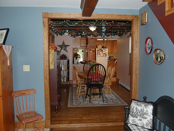 Into the dining room