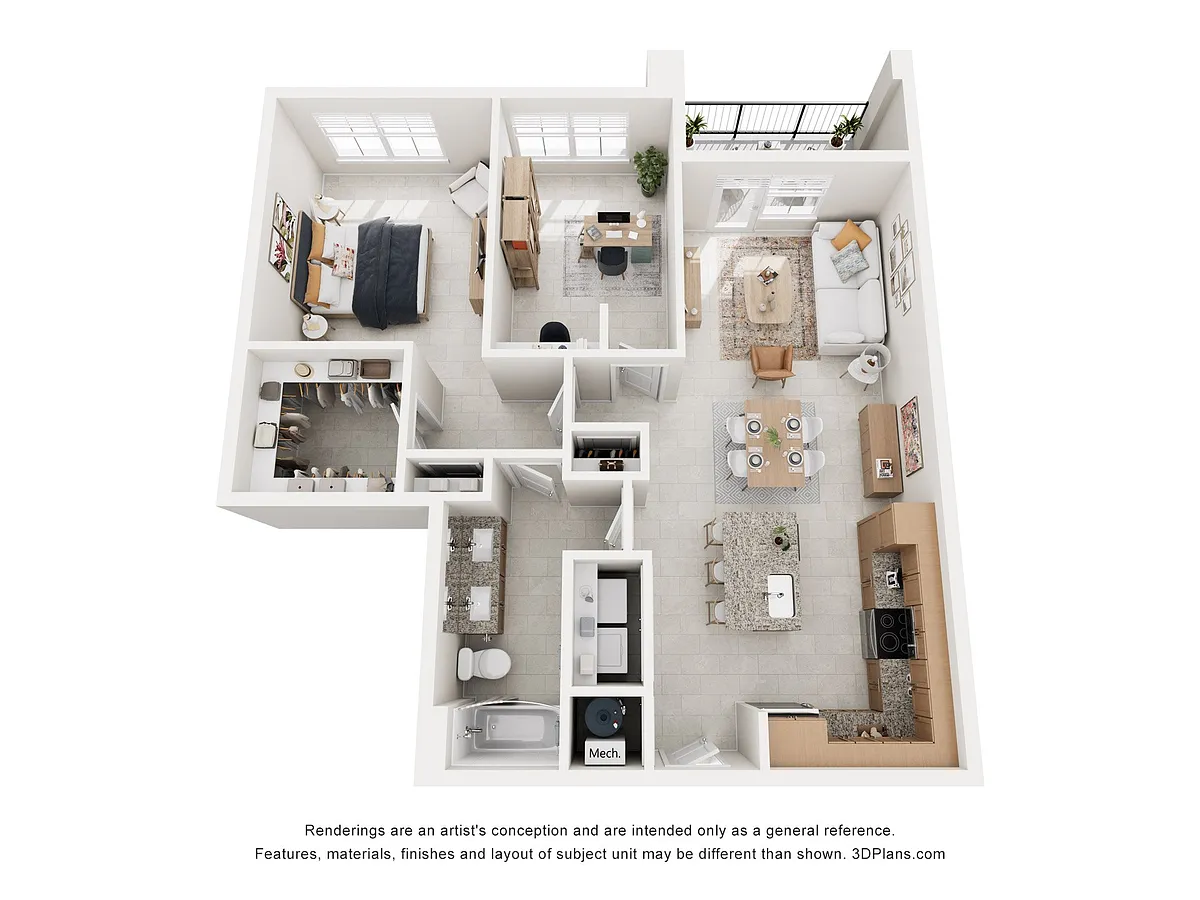 Floor plan Jupiter