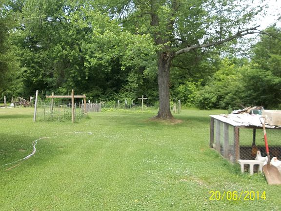large back yard for gardens