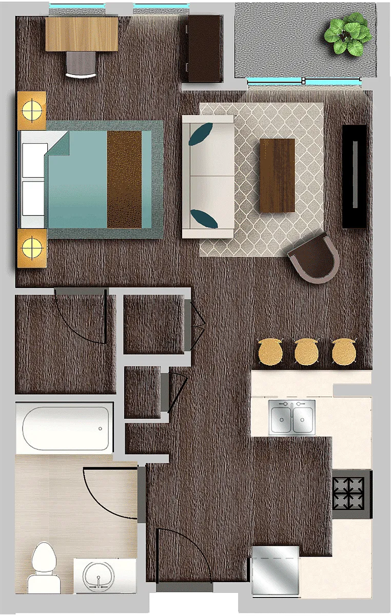 Floor plan A16