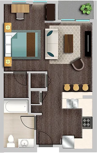 Floor plan A16