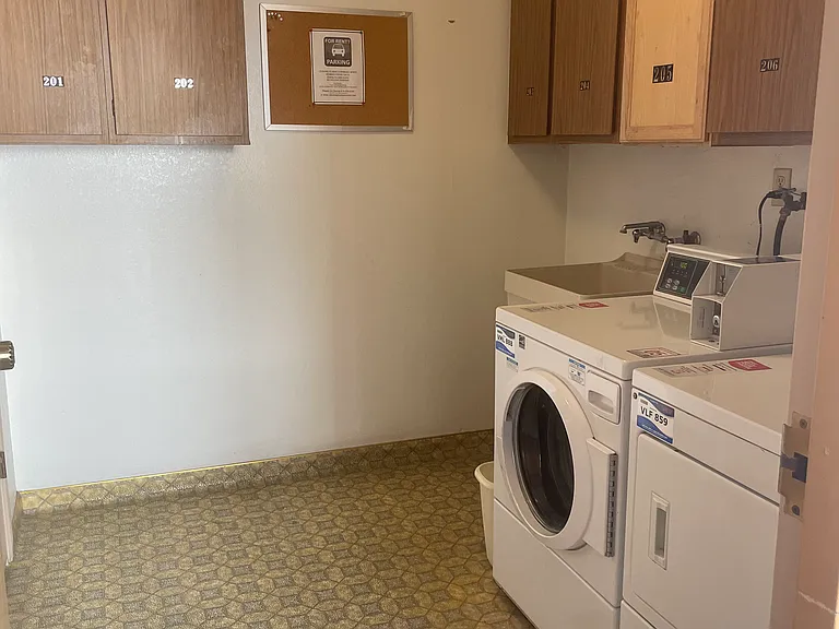 Laundry room on each floor