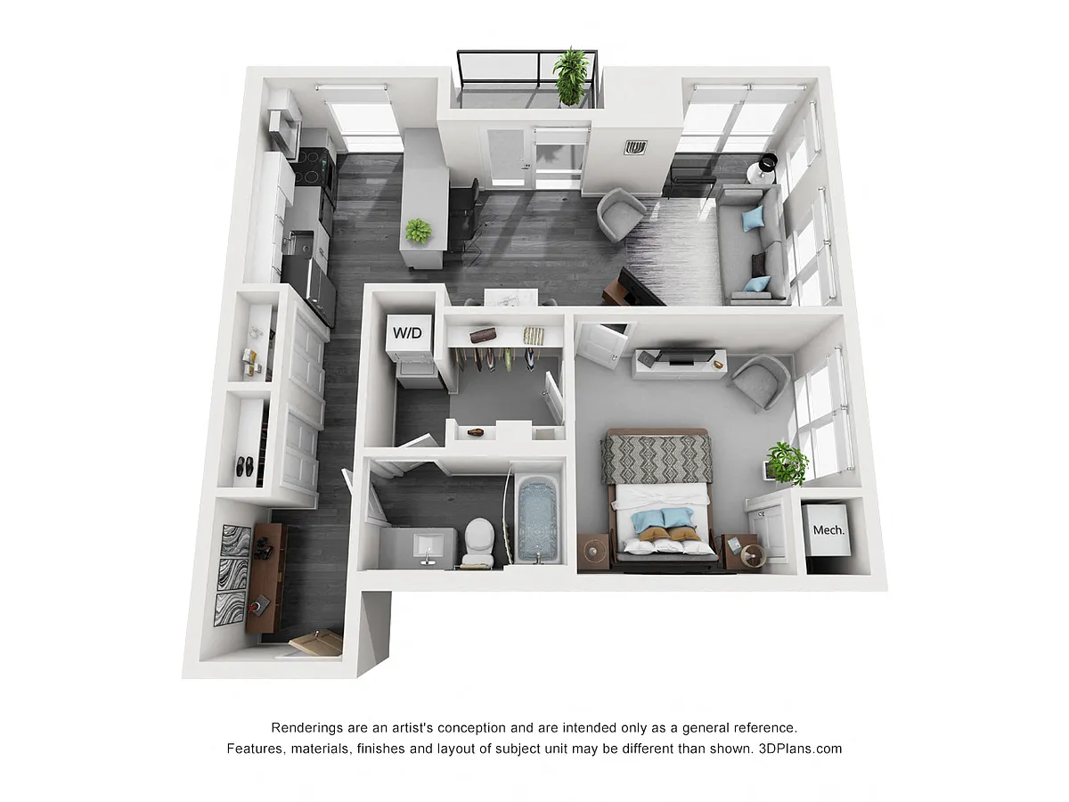 Floor plan Spoonbridge