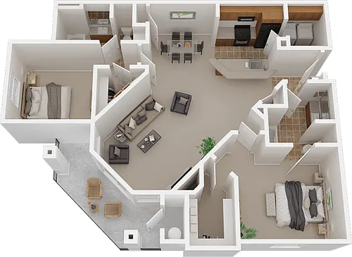 Floor plan Christo