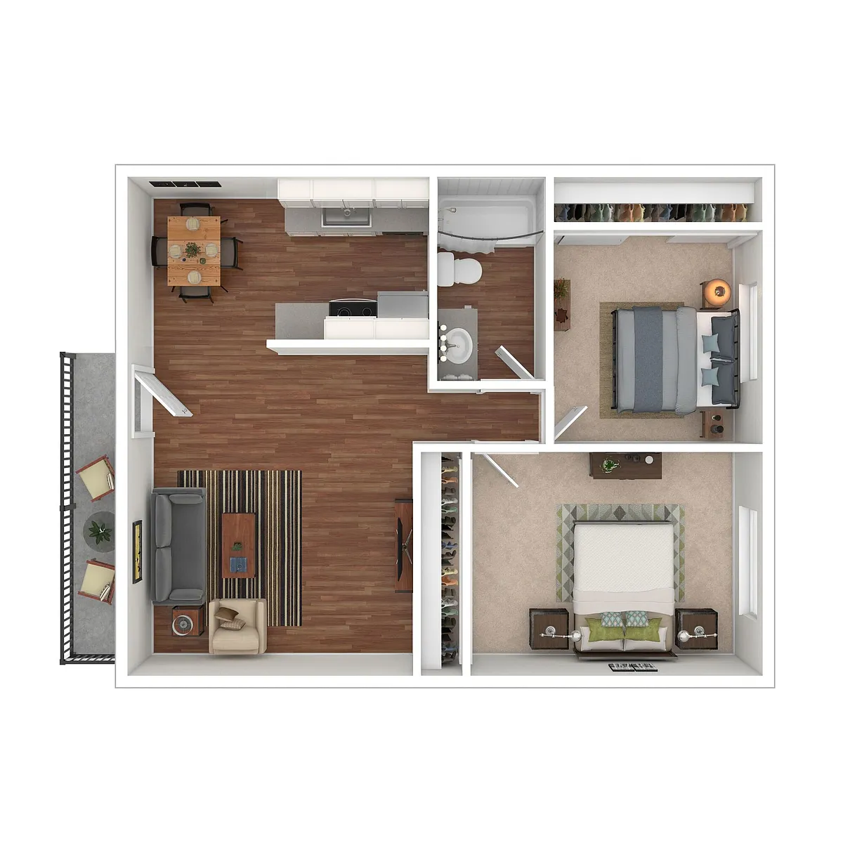 Floor plan Redwood