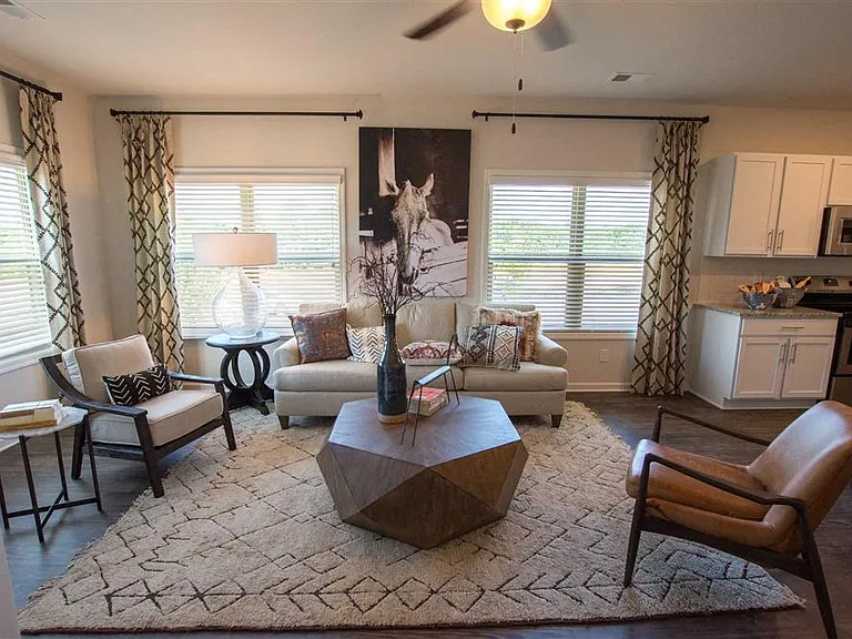 Generously sized living area with an open, airy feel.