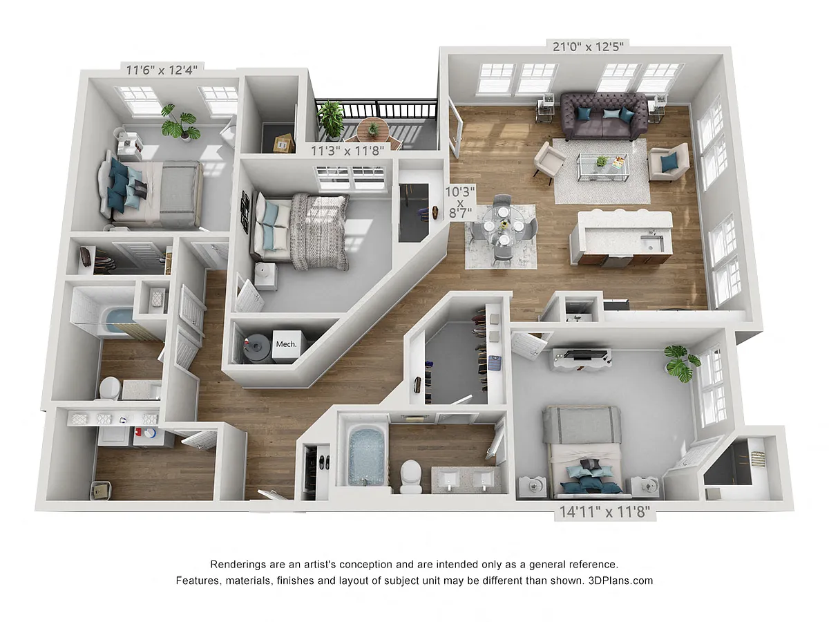 Floor plan Vivid