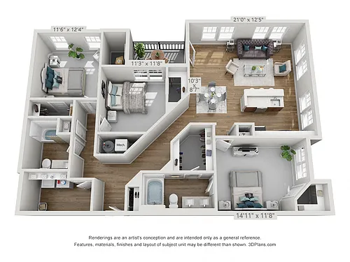 Floor plan Vivid