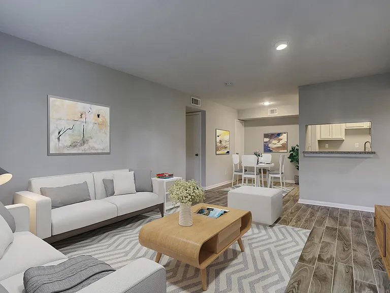 Spacious living room - looking in.Spacious living room - looking in.