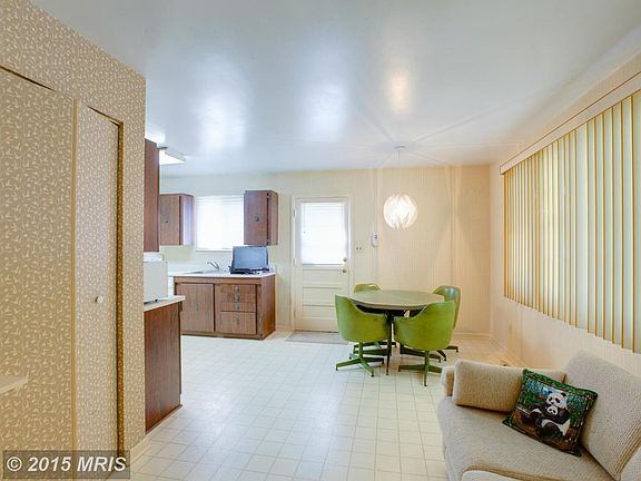 Spacious kitchen with den area