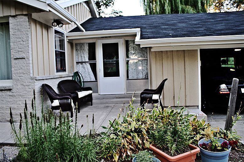 Front Yard with Patio area