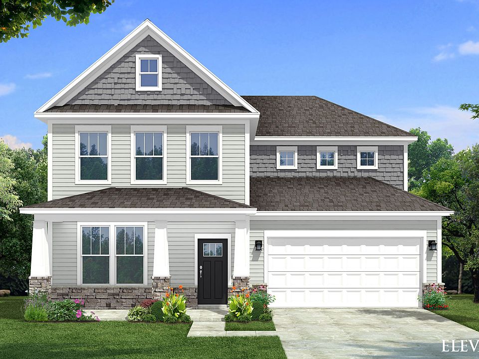 Jordan design at Lakeside Glen by premier builder, DRB Homes, York, SC.