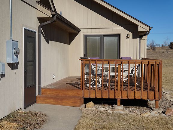 Large back deck